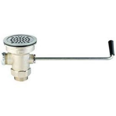 T&S BRASS Waste Valve w/ Twist Handle-Fem., B-3952 B-3952*****##*